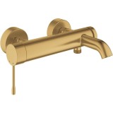 Baterie cada Grohe New Essence 33624GN1, 1/2&amp;#039;&amp;#039;, monocomanda, cartus ceramic, diverter, protectie reflux, mat, cool sunrise