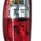 Stop spate lampa Ford RANGER 07.2004-11.2006; partea stanga, cu suport becuri, rosu-alb, DEPO 231-1951L-AE
