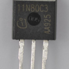 11N80C3 TRANSZISTOR TO220 -ROHS- SPP11N80C3 INFINEON