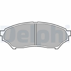 DELPHI LP1448 set placute frana,frana disc