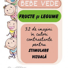 Cartonașe Bebe vede, Fructe și legume