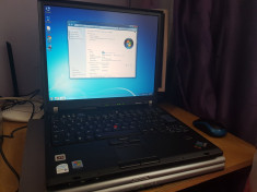 LAPTOP IBM T60P FUNCTIONAL:CORE2 DUO T2400 1,83GHZ/2M/667 SI 3 GB DDR2+HDD 80 GB foto