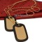 Lant Inox Auriu Placute -ARMY- cod LC83B