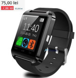 Ceas Smart Watch U80 inteligent cu bluetooth Android IOS, Aluminiu