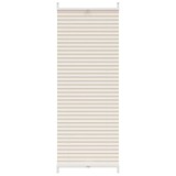 Cumpara ieftin Jaluzea plisata, crem, 60x125 cm