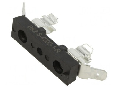 Clemă Siguranțe Cilindrice 25A Neagră 6,3x32mm foto