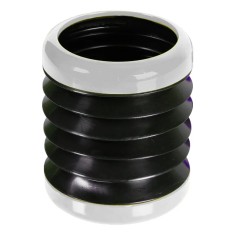 Suport pahar pliabil din plastic Flexi-Box - Galben/Negru Garage AutoRide foto