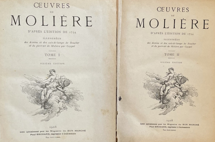 Oeuvres de Moliere, 1908