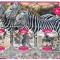 GABON 2020 - Fauna, Zebre / set complet colita + bloc