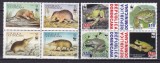 Dominicana 1994/2011 fauna WWF MI 1698-1701/2232-2236 MNH w71, Nestampilat