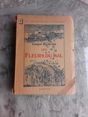 BAUDELAIRE - LES FLEURS DU MAL (CARTE IN LIMBA FRANCEZA) foto