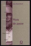 Mots de passe / Jean Baudrillard