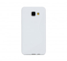 Carcasa Husa de protectie Samsung Galaxy A5 A510 2016 S-line, White foto