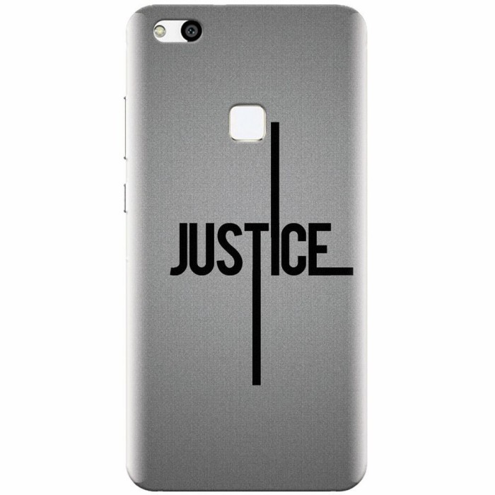 Husa silicon pentru Huawei P10 Lite, Amir Justice Minimalistic Nubheebuccus Text