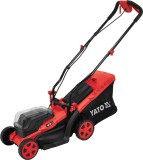 YATO Masina de tuns iarba 340mm, compatibila cu acumulatori Li-Ion 36V (2x18V)