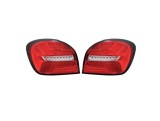Stop spate, lampa Suzuki Baleno, 06.2016-, model tuning, montare spate, stanga+dreapta, LED; rosu, transparent, argintiu; tuning; Omologare: nu; Taiw