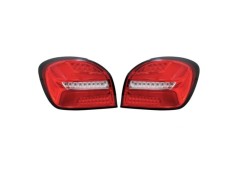 Stop spate, lampa Suzuki Baleno, 06.2016-, model tuning, montare spate, stanga+dreapta, LED; rosu, transparent, argintiu; tuning; Omologare: nu; Taiw