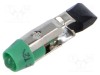 Lampă LED verde T5 CML 24V 3mm plastic