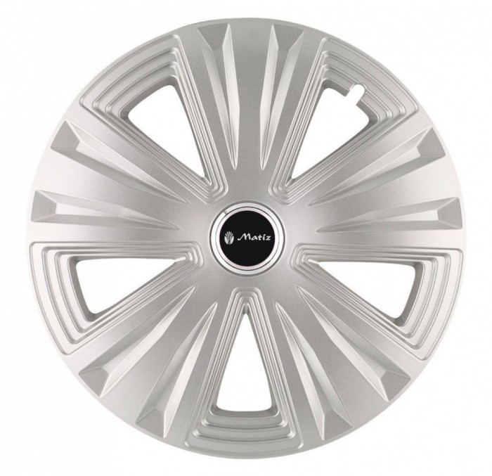 Set 4 capace roti pentru Matiz, model Glory Gray