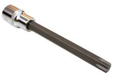Cheie tubulară Torx 1/2 inch T25, Oțel S2, 100mm