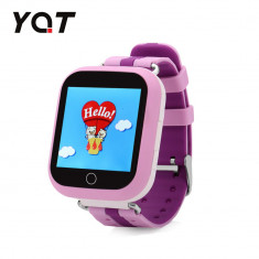 Ceas Smartwatch Pentru Copii YQT Q750 cu Functie Telefon, Localizare GPS, Apel de Monitorizare, Pedometru, SOS, Roz foto