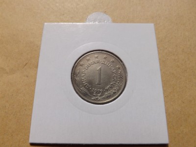 Iugoslavia 1 Dinar 1979 foto