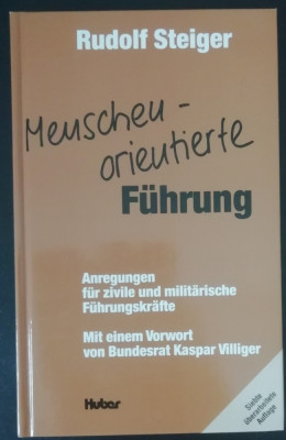 myh 35f - Rudolf Steiger - Menschen orientierte Fuhrung foto