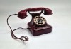 Telefon de jucarie metal si bachelita fabricat in anii ' 1930s Geobra patent D.R.G.M. colectie vintage autentic
