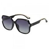 Ochelari De Soare Dama Techsuit 5228, Polarizati, Negri Aurii