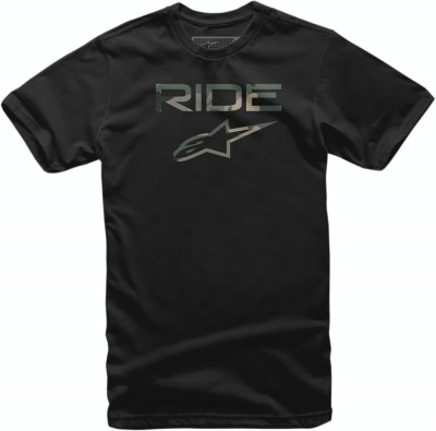 Tricou Alpinestars Ride 2.0 Camo TEE culoare Negru marime SM Cod Produs: MX_NEW 303017746PE foto