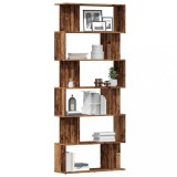 VidaXL Dulap cu cărți din lemn vechi 80x24x192 cm lemn prelucrat