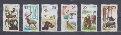 A12 S4 2 - Timbre foarte vechi - Fosta Germanie Democrata DDR animale salbatice foto