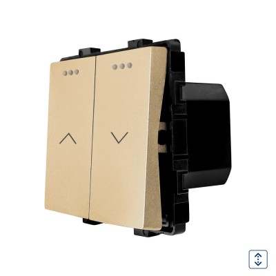 Modul Intrerupator Jaluzele Mecanic LUXION SmartElectro IntelligentHouse foto