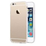 Cumpara ieftin Husa telefon Bumper Silicon iPhone 6 6s white BeHello