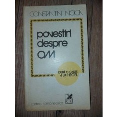 Povestiri despre om- Constantin Noica