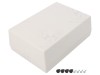 Carcasa Universala GAINTA G1213G, ABS, Gri Deschis, 123x174x63mm, UL94HB, cu cavitate eticheta