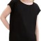 Bluza cu maneca scurta pentru femei TOM TAILOR Denim, negru, XXL - OUTLET
