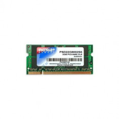 Memorie Sodimm 2GB DDR2-, 800Mhz, CL6, PSD22G8002S foto