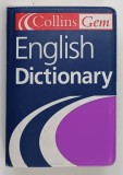 COLLINS GEM , ENGLISH DICTIONARY , 1998 * FORMAT REDUS