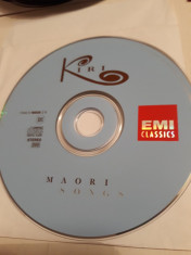 KIRI TE KANAWA &amp;amp; MAORI MUSIC GROUP - MAORI SONGS - CD foto
