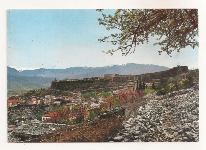 FA69-Carte Postala- ALBANIA - Gjirokastra, Fortress, circulata 1973