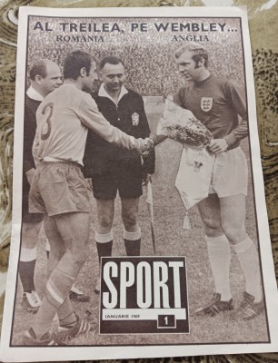 myh 110 - Revista SPORT - nr 1/ianuarie 1969 - Rapid! foto