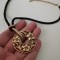 REDUCERE-Colier LUXURY INOX placat cu aur galben 18k,cristale ZIRCONIA