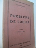 Probleme de logica , 1928 - Ion Petrovici