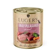 LUGER 039;S HRANA UMEDA CONSERVA CAINI CU VITEL MORCOV 800G