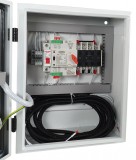 Automatizare trifazata Stager YA40063F12STA 63A, 12Vcc, cu protectie AMF