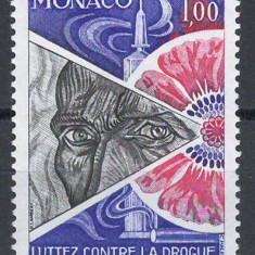 Monaco 1977 Mi 1292 MNH - Combaterea abuzului de droguri