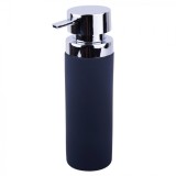 Dozator pentru sapun lichid, Ceramica Cauciucata, Negru, Oem