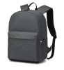 Rucsac Dama Kono Laptop 15.4 inch Gri Multifunctional, Poliester, RESIGILAT, Scoala, Calatorii