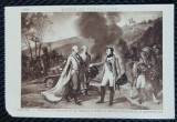 Carte Postala, Musee de Versailles, Baron Gros- Entrevue de Napoleon et de Francois II apres la bataille dAusterlitz 14 decembrie 1805